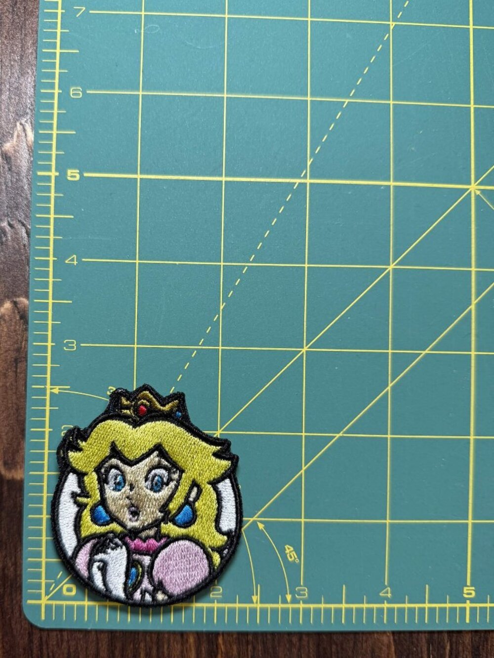 ✨3/$20✨Princess Peach Embroidered Patch - Picture 2 of 3